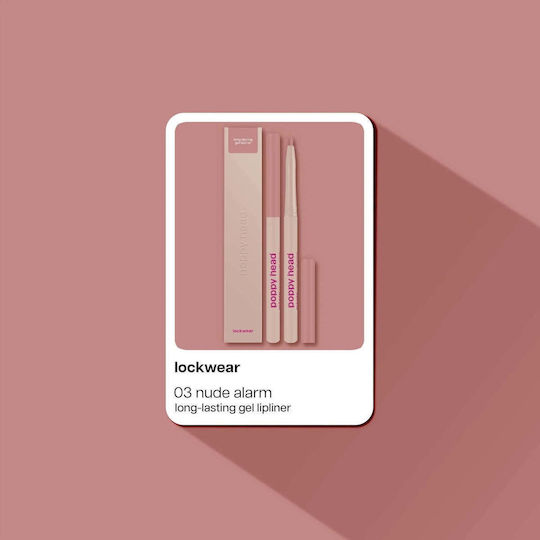 Poppy Head Lip Liner 03 Nude Alarm