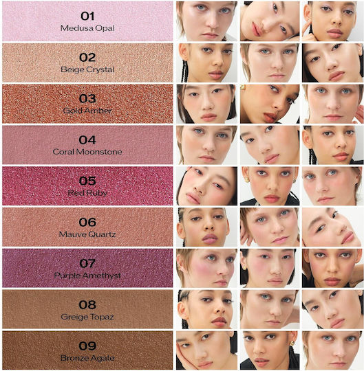 Shiseido Color & Glow Fard Obraz 03 Aur Amber 7gr