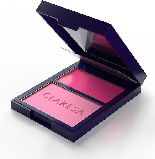 Claresa Duo Rouge & Blush Palette mit Rouge 01 Awesome Blossom 8,5g