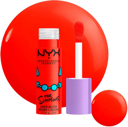 NYX Professional Makeup The Simpsons Juicy Flüssiges Rouge 8g 8ml