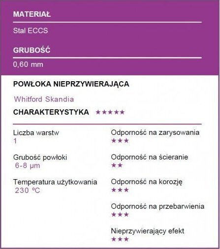 Tavă de copt din oțel inoxidabil