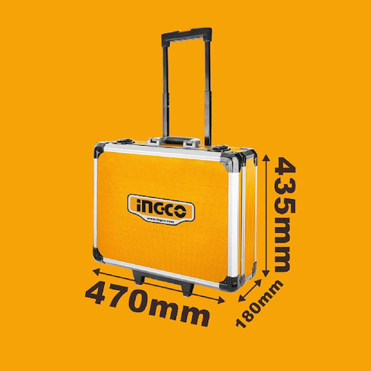 Ingco Pro Valiză cu 228 de unelte
