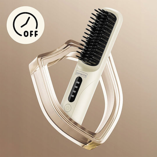 Zenwire Ceramic Heated Electric Hair Brush 35W