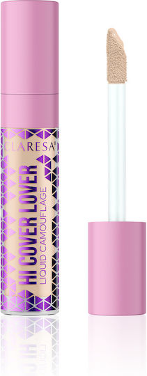 Claresa Hi Cover Lover Concealer Lichid Nr. 23 Deschis 8gr