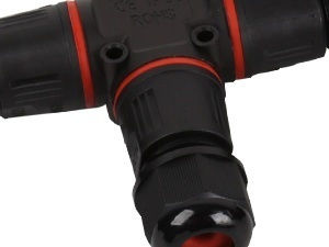 Set 5 Conectori Electrici Impermeabili Tip T Pentru Cabluri De Exterior Ø3-12 Mm Ip68 Cutie De Joncțiune Impermeabilă Cu 3 Căi Soclu Etanș Pentru Instalații Electrice De Grădină Iluminat Exterior Subteran