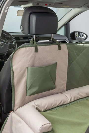 Trixie Khaki Dog Car Seat Cover