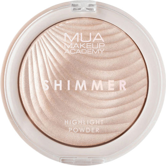 MUA Shimmer Пресирана пудра Хайлайтер Oyster Silk 8gr