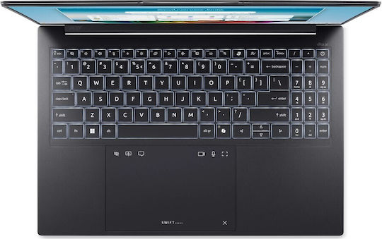 Acer Swift Go 16 16" OLED FHD+ 120Hz (Ultra 7-355/16GB/512GB SSD/W11 Home) (Tastatură US)