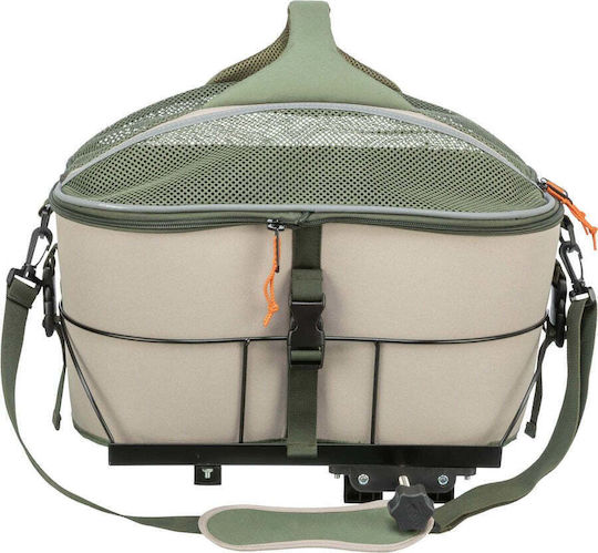 Trixie Trixie Hundetragetasche Für Fahrradtransport Bis 10kg Grüne M46xP40xH33cm