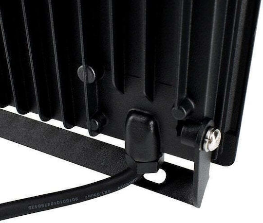 Bemko Στεγανός Προβολέας LED 200W Φυσικό Λευκό 4000K IP65