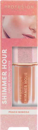 Profusion Shimmer Hour Blushlighter Lichid 6ml Piersică