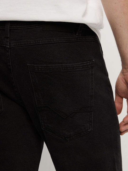 Blackhart 264 Herren Jeanshosen Tapered Schwarz