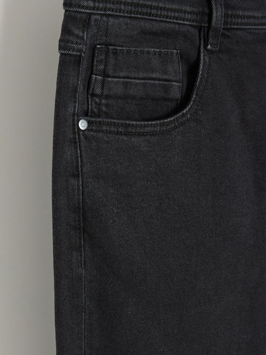 Blackhart 264 Herren Jeanshosen Tapered Schwarz