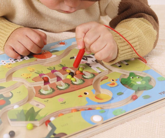 Bkids Λαβύρινθος από Ξύλο για 18+ Μηνών