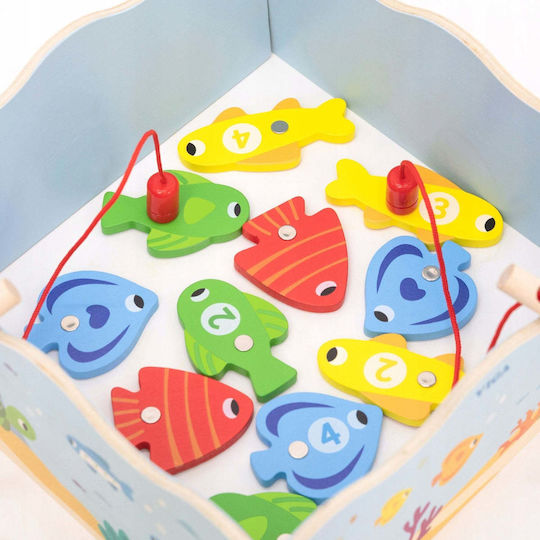 Viga Toys Риболовна игра от дърво за 18+ месеца