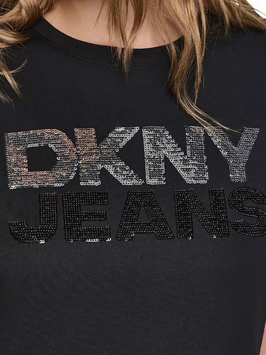 Damen T-Shirt Schwarz