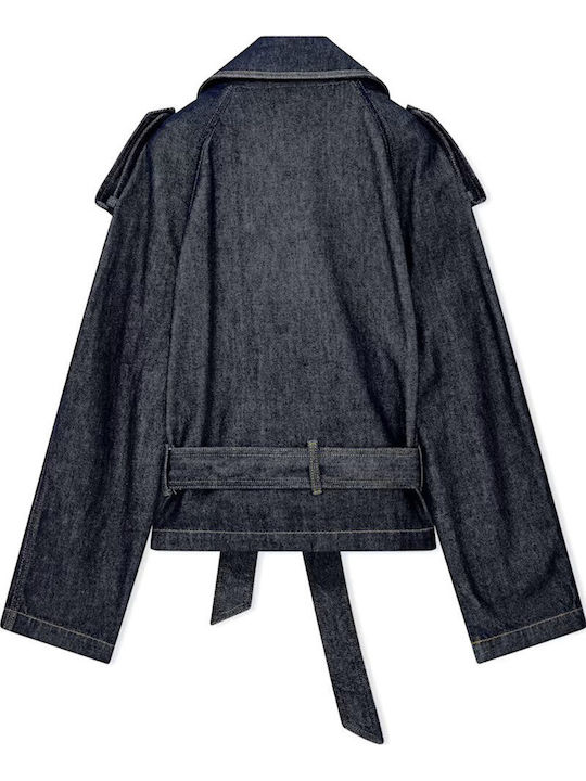 Emporio Armani Women's Jean Jacket Blue Denim