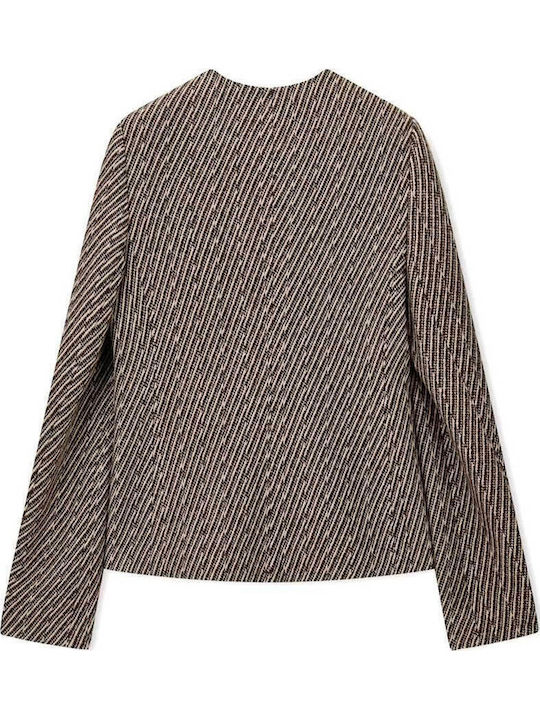 Emporio Armani Women's Blazer Moka/beige