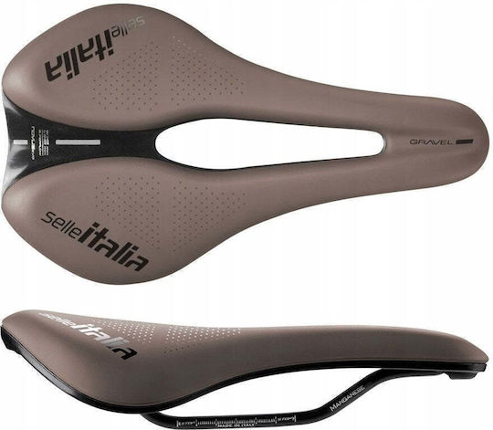 Selle Italia Novus Boost Evo Gravel Tm Bicycle Saddle Brown 245 x 145 mm