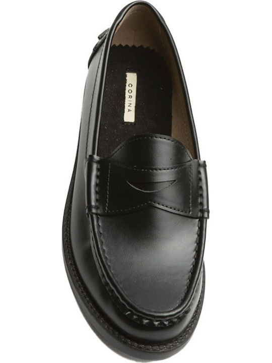 Damen Mokassins in Schwarz Farbe