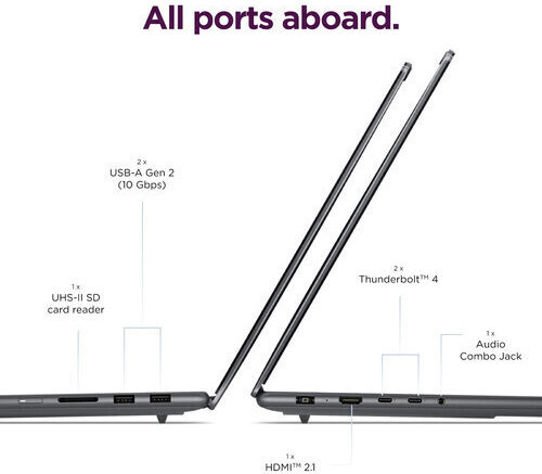 Lenovo Pro 9 16IPH11 16" OLED Тъчскрийн 120Hz (Ultra 9-386H/64GB/1.0TB SSD/GeForce RTX 5070/W11 Home) (US Клавиатура)