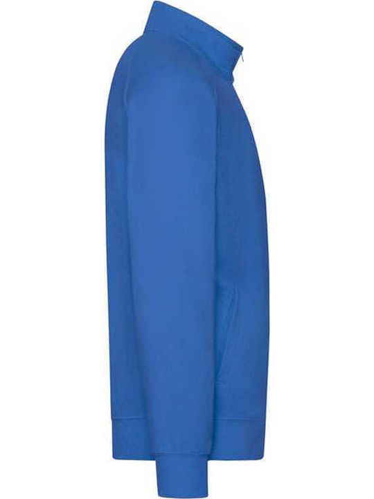 Damen Sweatshirt Strickjacke Blau Rüa