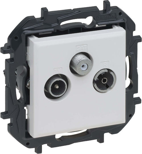 Legrand TV-Antennensteckdose Terminal in Weiß Farbe 863180B