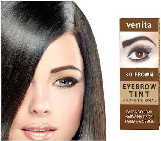 Venita Henna Dye for Eyebrows 1.0 Black