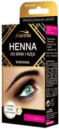 Joanna Henna Augenbrauen Wimpern Creme 1.0 Schwarz 15ml