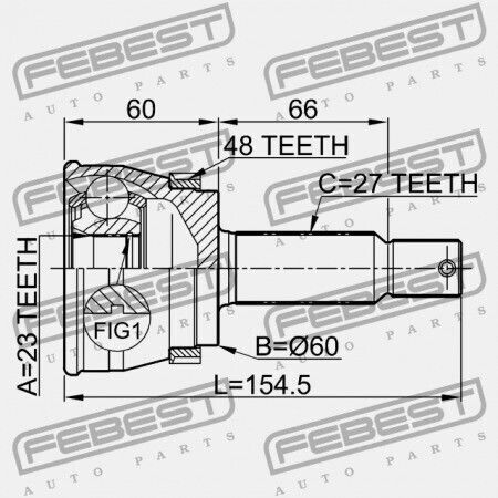 Hyundai Tucson 04 -Okt 2006 2004 Vorderes System Außenseitiger Verbindung 49600-2e000