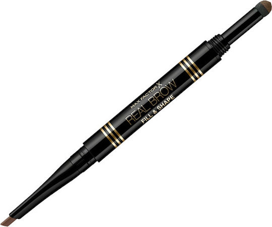 Max Factor Real Brow Fill & Shape Augenbrauenstift für Braune Brauen 0,6g