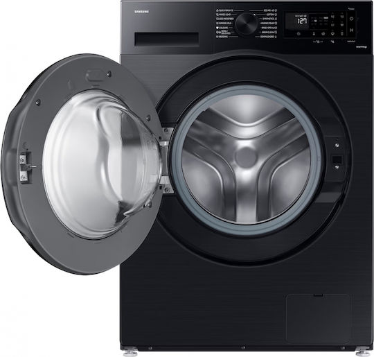 Samsung Пералня 9kg с парна технология 1400 оборота Ecobubble Черна WW90CGC0EDABLE