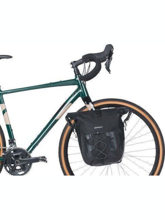 Basil Navigator Rack Bag for Bicycle 14L Black BAS-18263