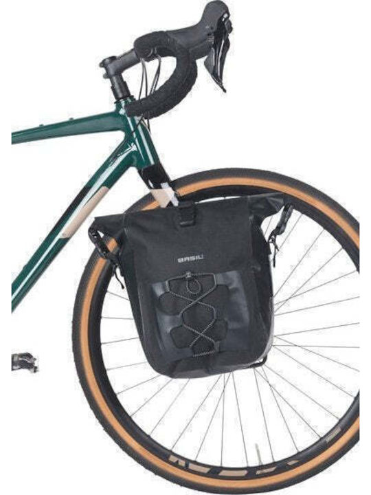 Basil Navigator Rack Bag for Bicycle 14L Black BAS-18263