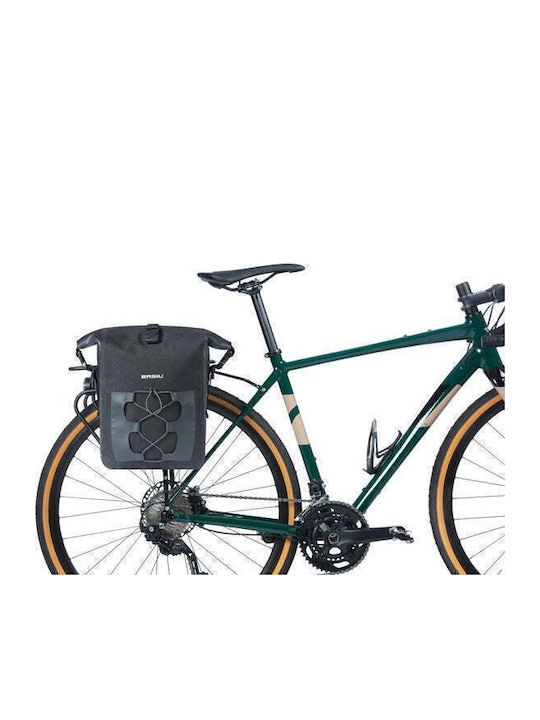Basil Navigator Rack Bag for Bicycle 14L Black BAS-18263