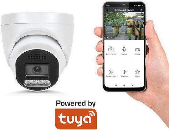 Kruger & Matz C50 IP Überwachungskamera Wi-Fi Full HD+ 5MP Wasserdicht