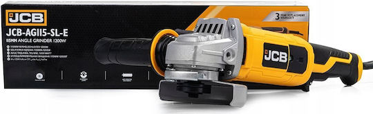 JCB JCB-AG115-SL-E Ъглошлайф 115mm Електрически 1200W с Регулиране на Оборотите