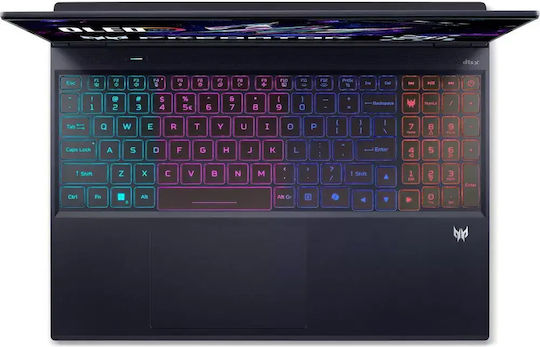 Acer Predator Helios Neo 16S AI 16" IPS OLED QHD+ 240Hz (Ultra 9-275HX/32GB/250GB SSD/GeForce RTX 5070/W11 Pro) Abyssal Black (US Keyboard)