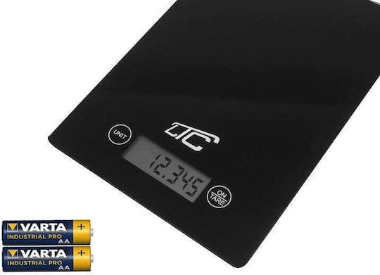 LTC Audio Digitale Küchenwaage Schwarz