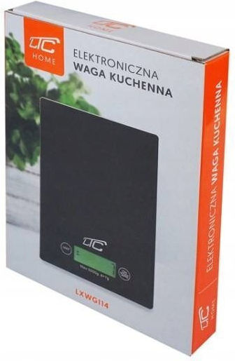 LTC Audio Digitale Küchenwaage Schwarz