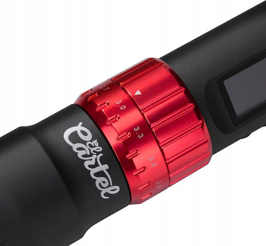 Activeshop El Cartel Wireless Tattoo Machine Black Red