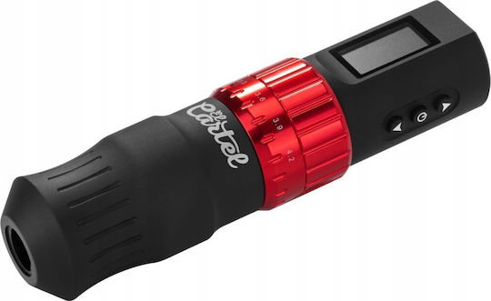 Activeshop El Cartel Wireless Tattoo Machine Black Red