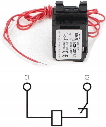 Kanlux 36306 Kmccb-f-250a Rl R 230v Ac Auslöser mit Anstieg