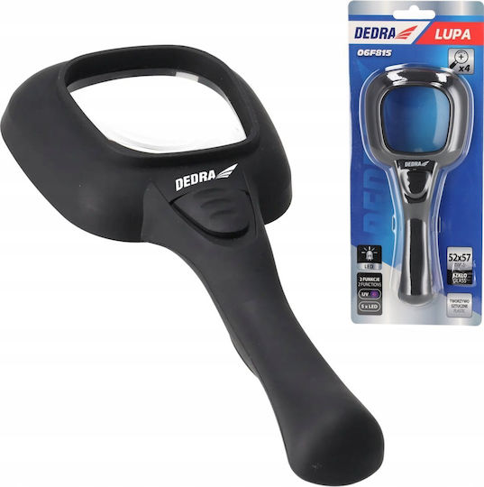 Dedra Dedra Vergrößerungsglas Handwerkzeug mit Licht