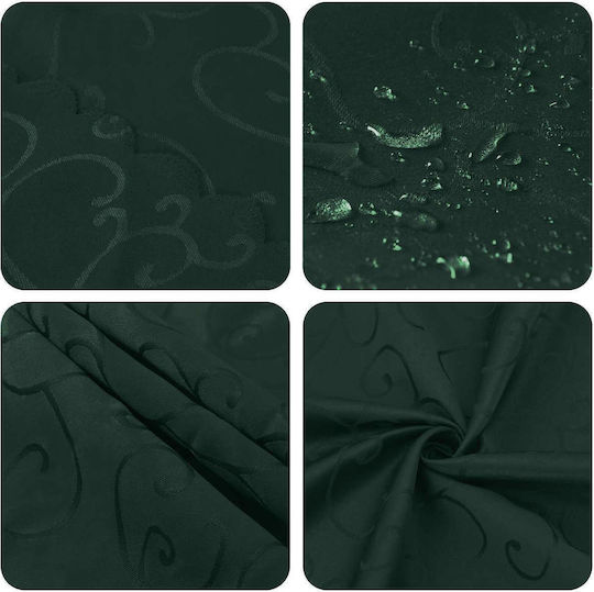 vidaXL vidaXL Tischdecke Dunkelgrün 140x260cm