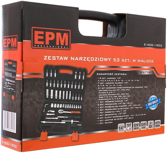 EPM Куфарче с 52 Инструмента
