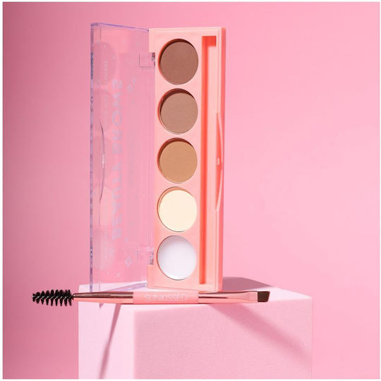 Sunkissed Beauty Brows Palette Augenbrauen-Make-up Palette 4,6gr