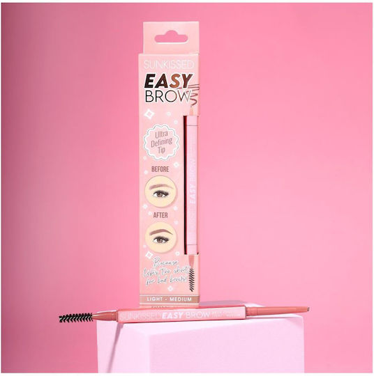 Sunkissed Easy Brow Bleistift für Augenbrauen Light/Medium