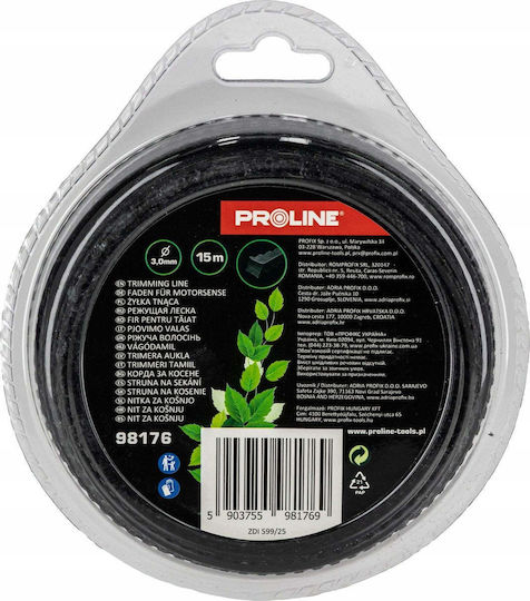 Pro-line Месинеза Профил «Зъби на трион» 2.4mm X 15m Proline