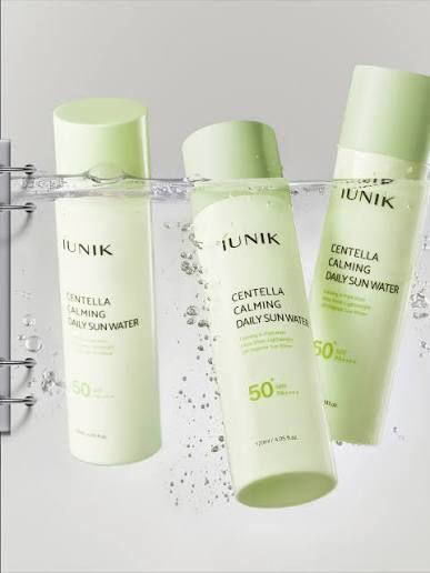 iUNIK Centella Beruhigendes Tägliches Sonnenwasser Gesicht SPF50+ 120ml